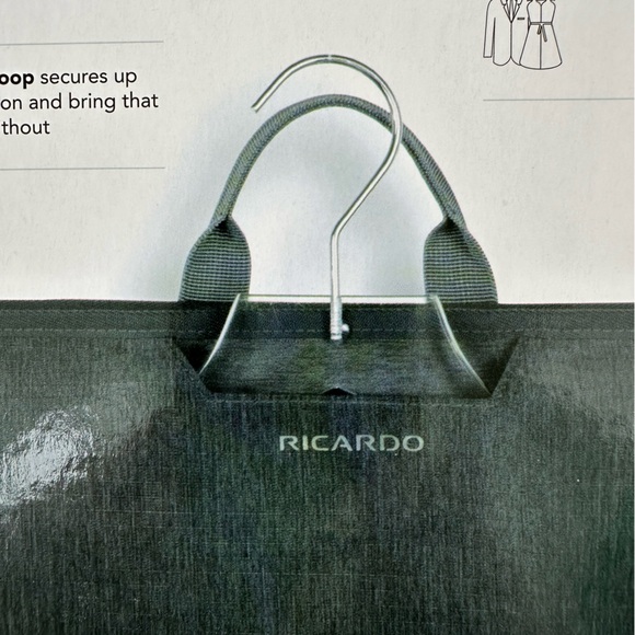 Ricardo Beverly Hills Garment Carrier Graphite NWT Packing Travel Essentials - Picture 14 of 14